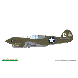 Eduard Curtiss P-40E Warhawk - Weekend Edition - 1:48