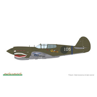 Eduard Curtiss P-40E Warhawk - Weekend Edition - 1:48