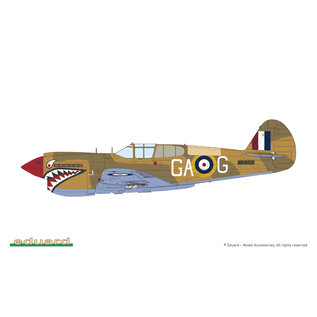 Eduard Curtiss P-40E Warhawk - Weekend Edition - 1:48