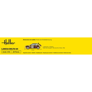 Heller Lancia Delta S4 - 1:43