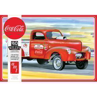AMT 1940 Willys PickUp (Coca-Cola) - 1:25