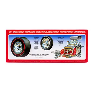 AMT 1940 Willys PickUp (Coca-Cola) - 1:25
