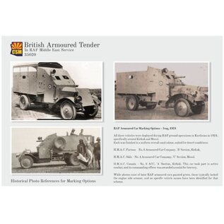 Copper State Models British armoured tender In RAF Middle East service - 1:35
