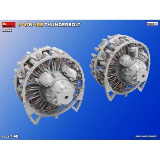 MiniArt Republic P-47N-1RE Thunderbolt - Basic Kit - 1:48