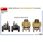 MiniArt German Tractor with Fla-MG151/20 Drillingslafette auf Sd.Anh.Ost - 1:35