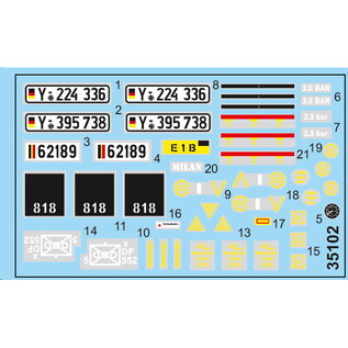 ACE Model VW Iltis (Typ 183) - LKW 0,5 t tmil gl w/AT mission kit MILAN - 1:35