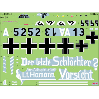 ICM Henschel Hs 123A-1 - 1:32