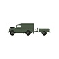 Airfix LWB Land Rover (Hard Top) & Trailer - 1:76