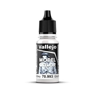 Vallejo Model Color - 993 - Grauweiss (Flat Aluminium), 18 ml
