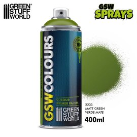 Green Stuff World Green Stuff World - Color Spray Primer Matt Green