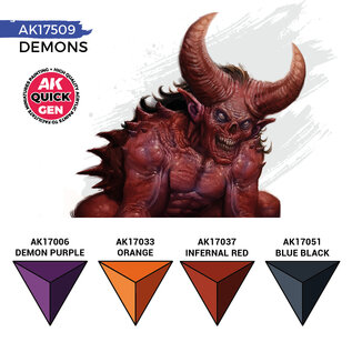 AK Interactive Demons - Quick Gen Set
