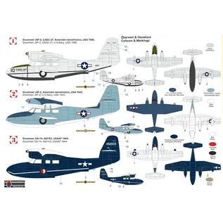 Kovozávody Prostějov Grumman J4F-2/OA-14 "Widgeon" - 1:72