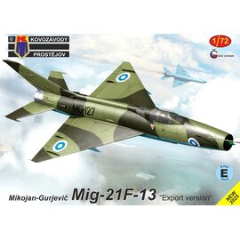 Kovozávody Prostějov Kovozávody Prostějov - Mikoyan-Gurevich MiG-21F-13 "Export Version“ - 1:72