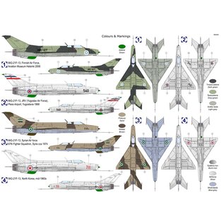 Kovozávody Prostějov Mikoyan-Gurevich MiG-21F-13 "Export Version“ - 1:72