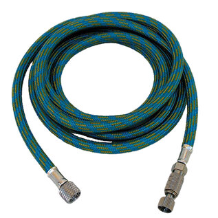 Adler Tools Druckluftschlauch mit Adapter f. 1/8'' Schnellkupplung, 1,8m