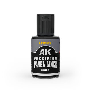 AK Interactive Precision Panel Liner Black