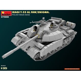 MiniArt Iraqi T-55 Al Faw / Enigma. Polish made Base - 1:35