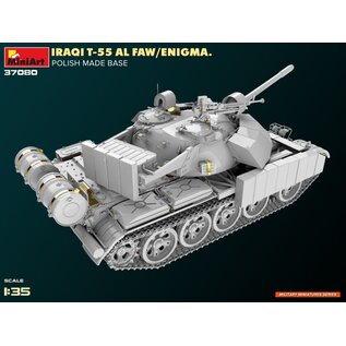 MiniArt Iraqi T-55 Al Faw / Enigma. Polish made Base - 1:35