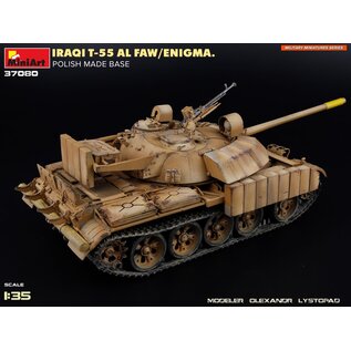 MiniArt Iraqi T-55 Al Faw / Enigma. Polish made Base - 1:35