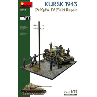 MiniArt BIG SET Kursk 1943. Pz.Kpfw. IV Field Repair - 1:35