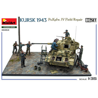MiniArt BIG SET Kursk 1943. Pz.Kpfw. IV Field Repair - 1:35