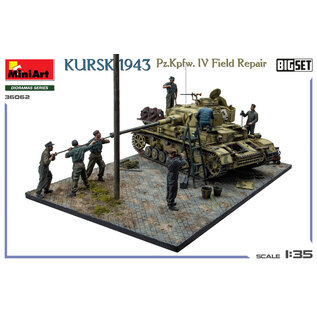 MiniArt BIG SET Kursk 1943. Pz.Kpfw. IV Field Repair - 1:35