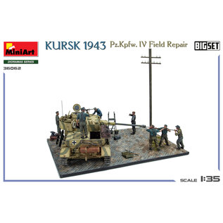 MiniArt BIG SET Kursk 1943. Pz.Kpfw. IV Field Repair - 1:35