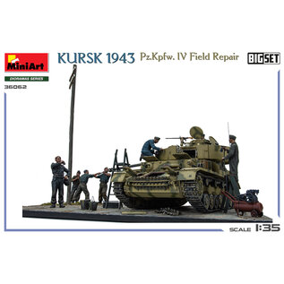 MiniArt BIG SET Kursk 1943. Pz.Kpfw. IV Field Repair - 1:35