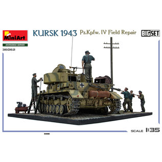 MiniArt BIG SET Kursk 1943. Pz.Kpfw. IV Field Repair - 1:35