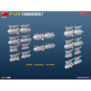 MiniArt Republic P-47M Thunderbolt - Advanced Kit - 1:48