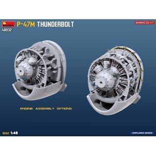 MiniArt Republic P-47M Thunderbolt - Advanced Kit - 1:48
