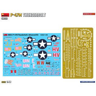 MiniArt Republic P-47M Thunderbolt - Advanced Kit - 1:48