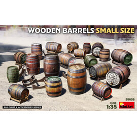 MiniArt MiniArt - Wooden Barrels Small Size - 1:35