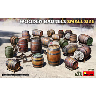 MiniArt Wooden Barrels Small Size - 1:35