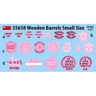 MiniArt Wooden Barrels Small Size - 1:35