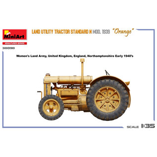 MiniArt Land Utility Tractor Standard N "Orange" Mod. 1939 - 1:35