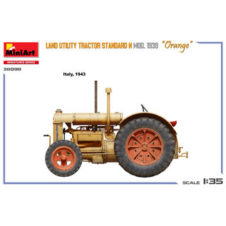 MiniArt Land Utility Tractor Standard N "Orange" Mod. 1939 - 1:35