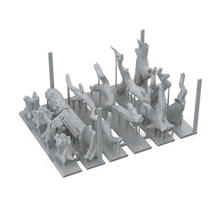 AK Interactive Basing Bits - Dead Tree