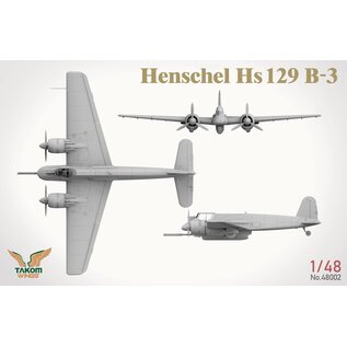 TAKOM Henschel Hs 129 B-3 - 1:48