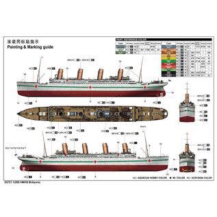 Trumpeter HMHS Britannic - 1:200