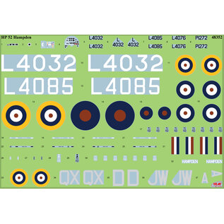 ICM Handley Page Hampden B Mk.I - WWII British Bomber - 1:48