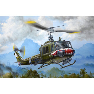 Trumpeter Bell UH-1B Huey "Gunship" - 1:35
