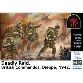 Master Box Master Box - Deadly Raid. British Commandos, Dieppe, 1942 - 1:35