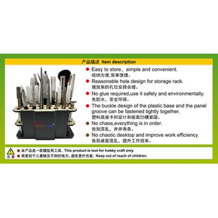 Trumpeter Master Tools - Model Kit Tools Holder - Type A