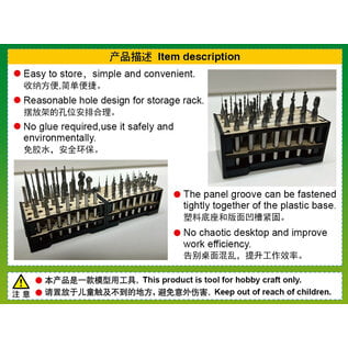 Trumpeter Master Tools - Model Kit Tools Holder - Type C