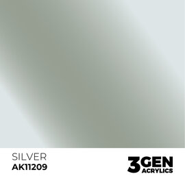 AK Interactive AK Interactive - Silver Metallic