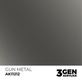 AK Interactive Gun Metal Metallic