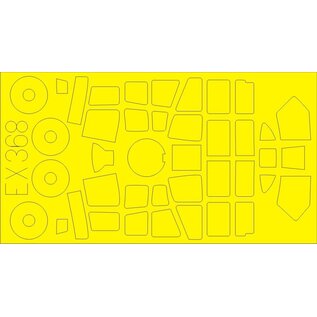 Eduard Masken f. Ju 87D (Italeri-Kit) - 1:48