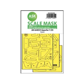 ArtScaleKit ASK - Masken f. AH-64D/E (TAKOM-Kit) double sided - 1:35