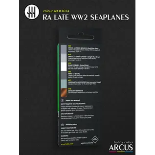 ARCUS Hobby Colors 4014 RA Late WW2 Seaplanes